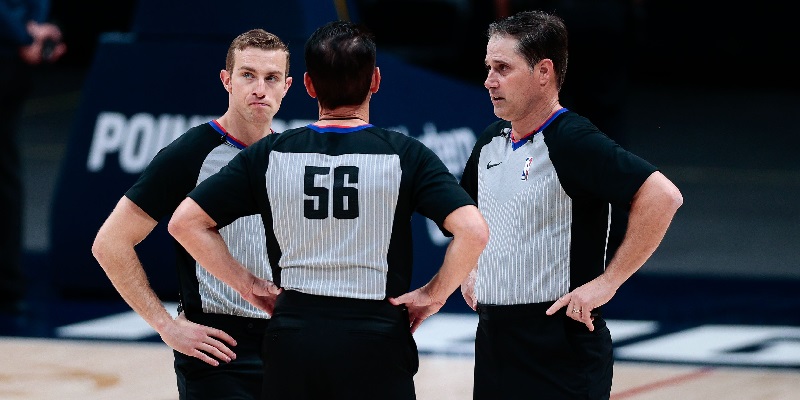 Brandon Schwab, Mark Ayotte, David Guthrie, NBA, referee