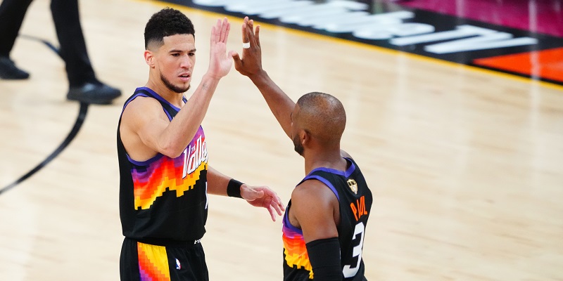 Devin Booker, Chris Paul