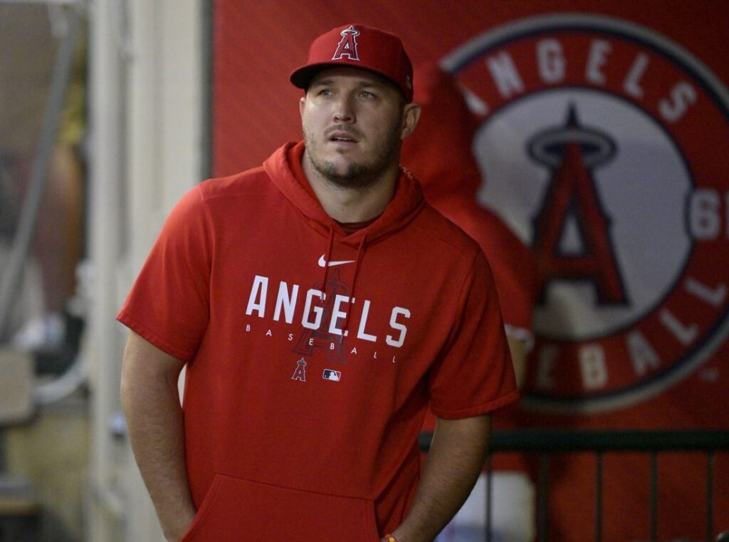 mike trout angels