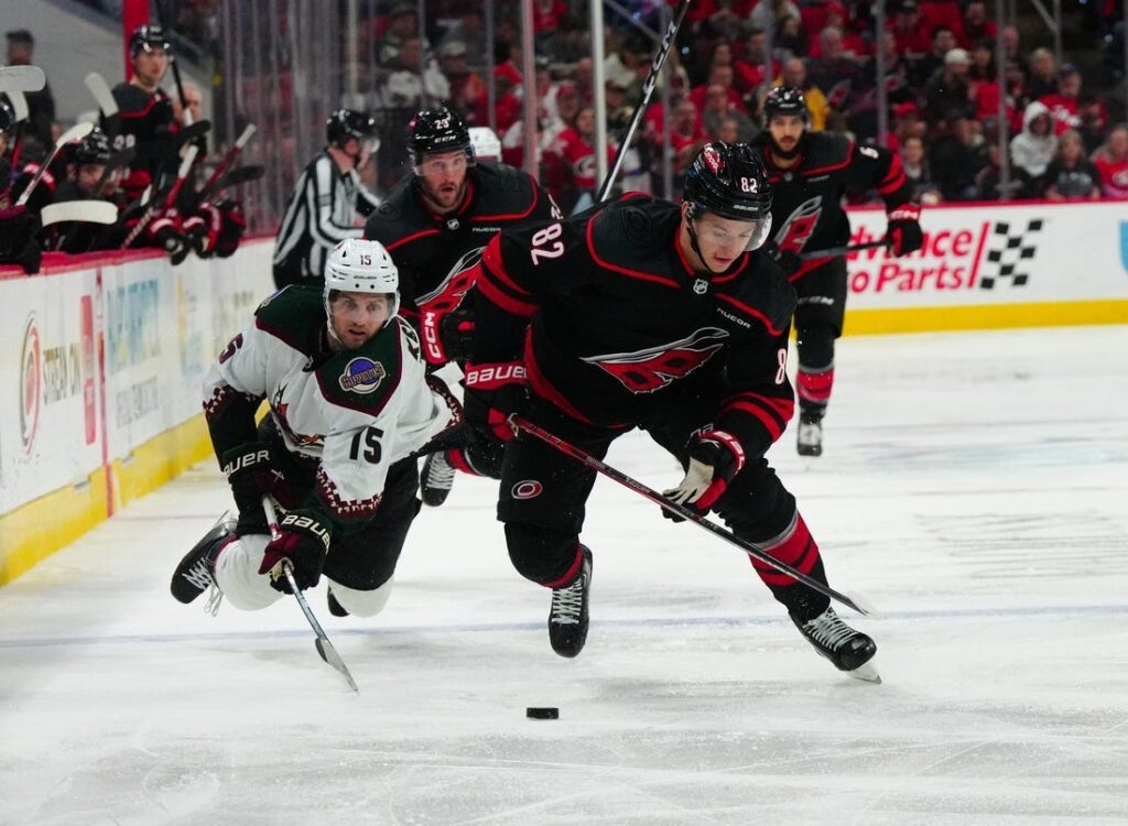 arizona coyotes hurricanes