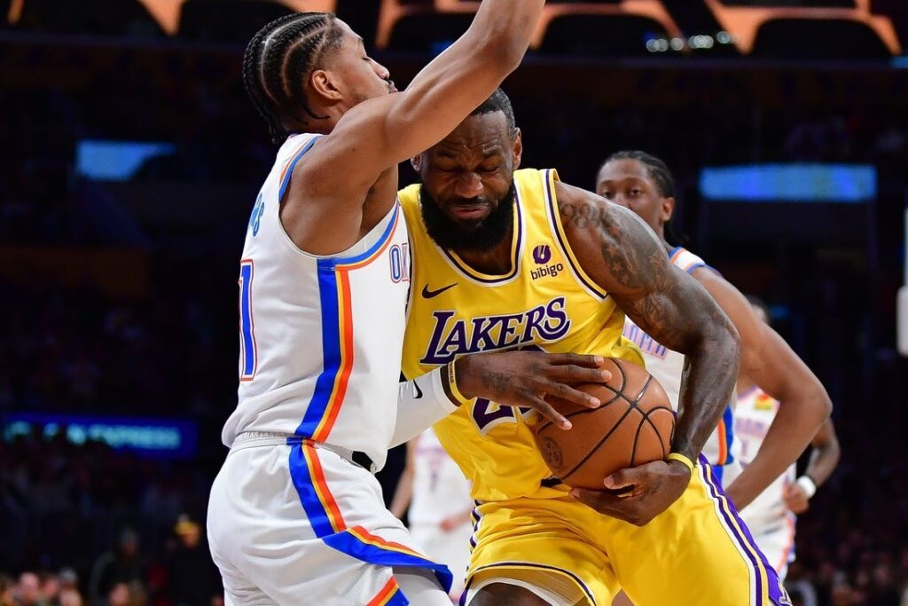 Lakers, Thunder