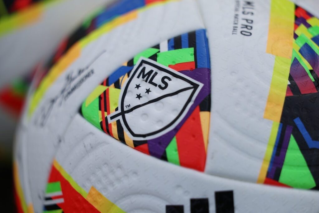mls soccer balls general view
