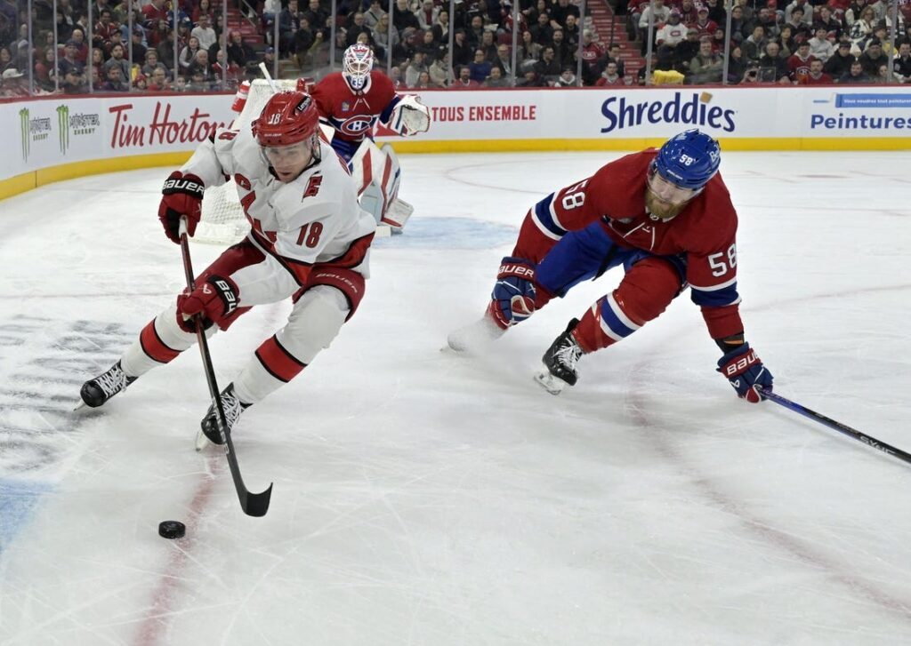 Hurricanes, Canadiens