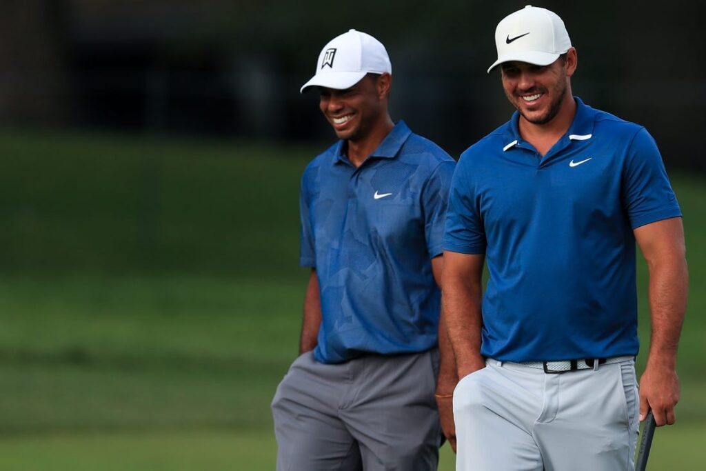 Koepka Tiger Woods