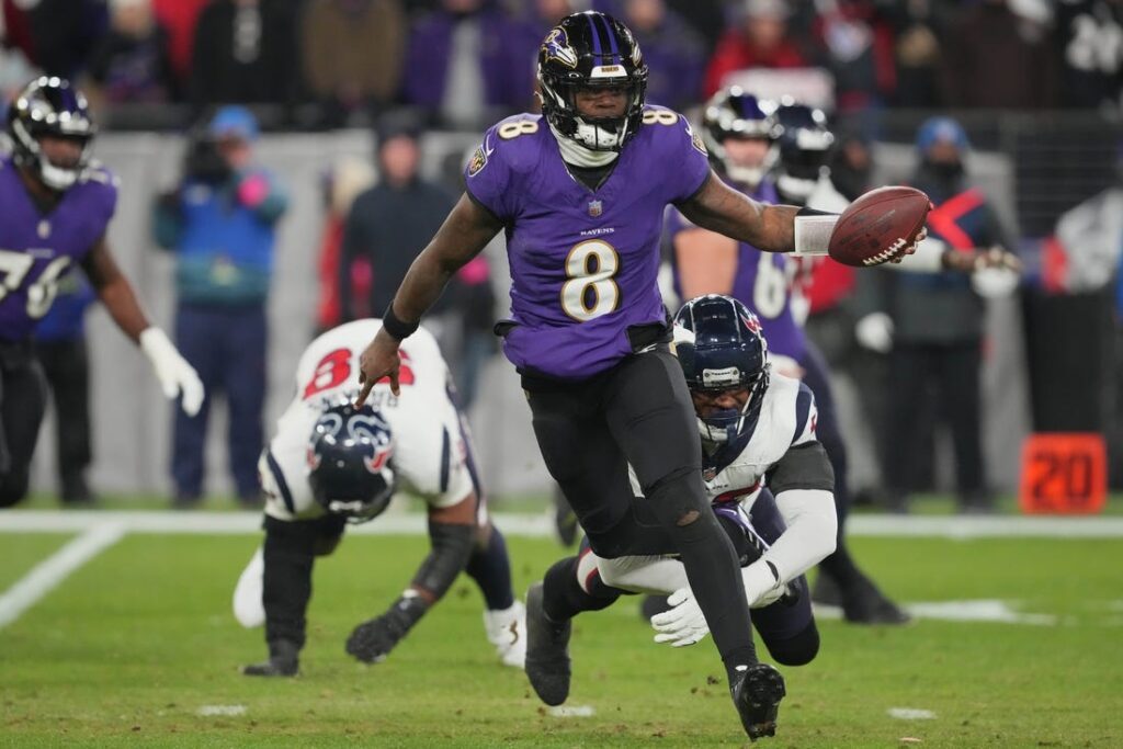 lamar jackson runs