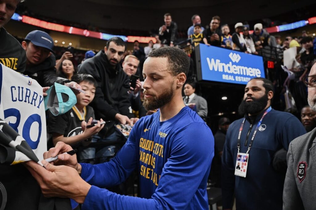 stephen curry autograph