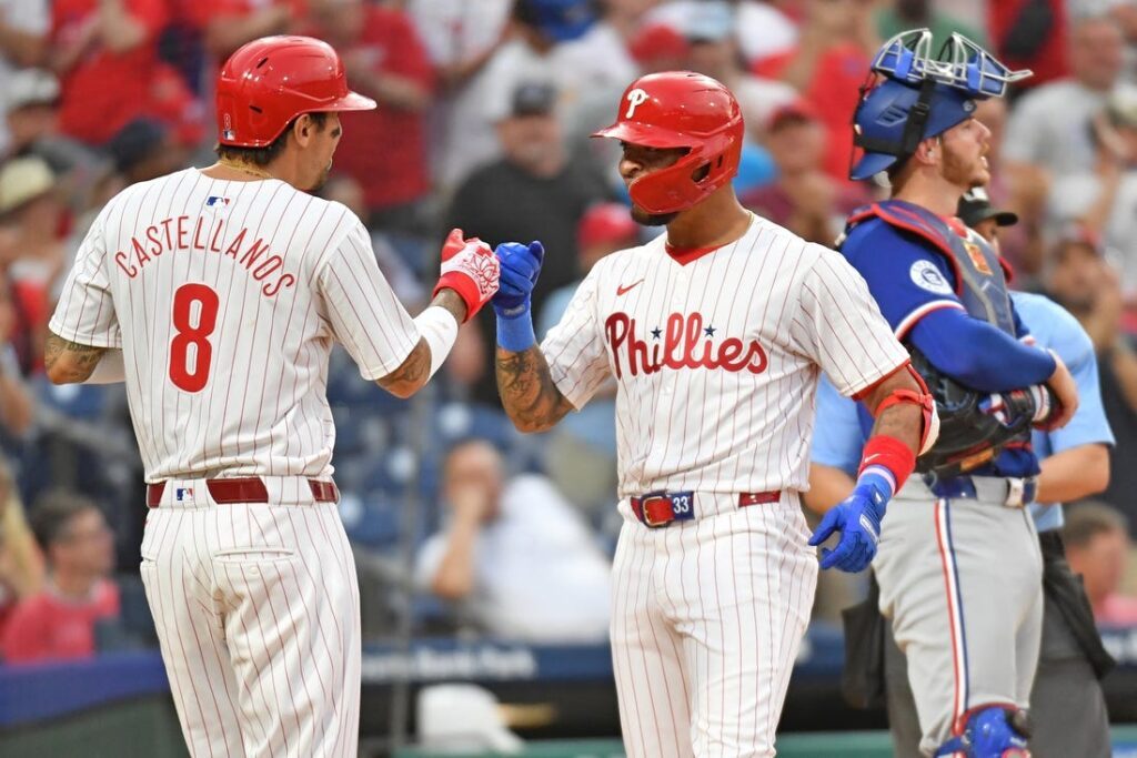 Rangers, Phillies