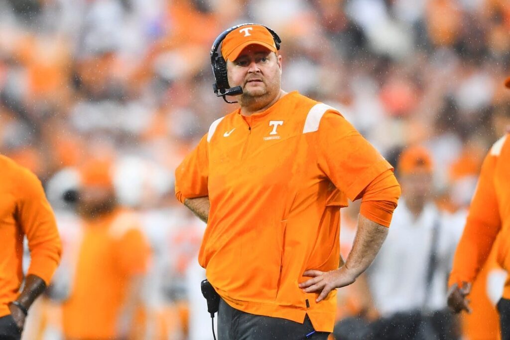 Josh Heupel sideline
