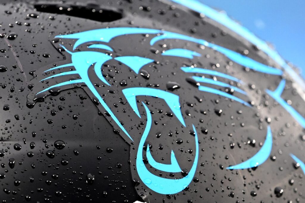 carolina panthers helmet