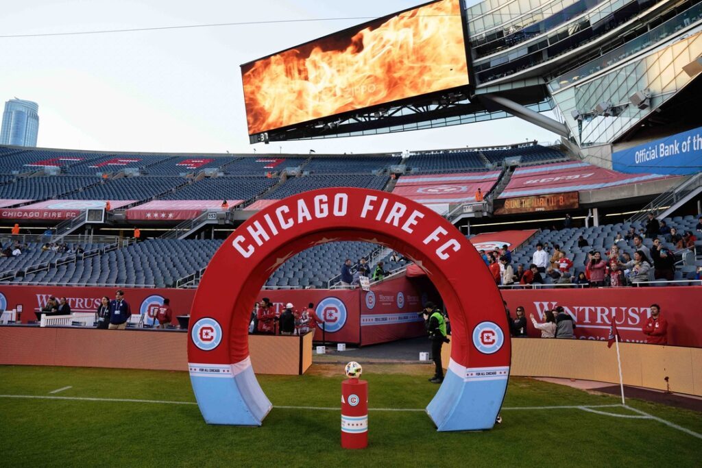 chicago fire general view