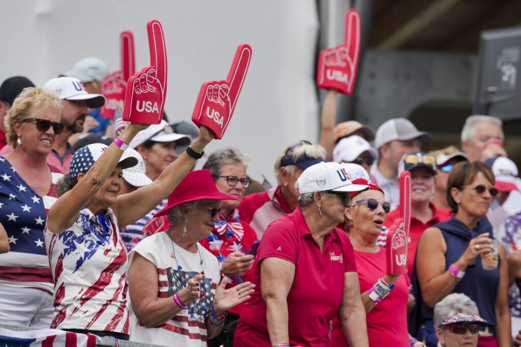 solheim cup fans