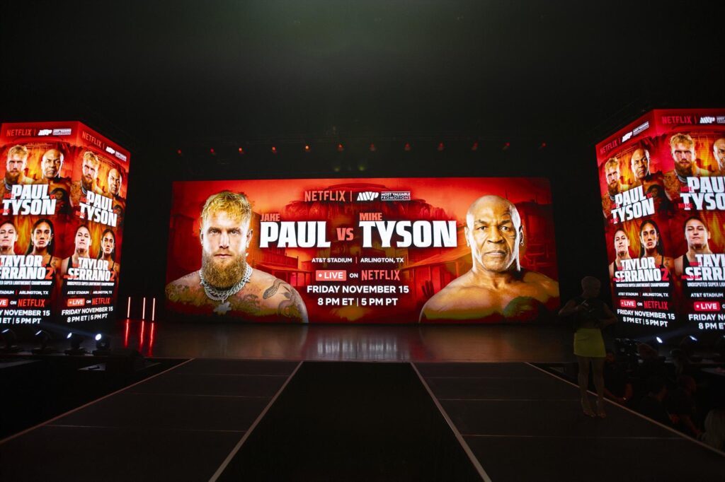 Jake Paul, Mike Tyson