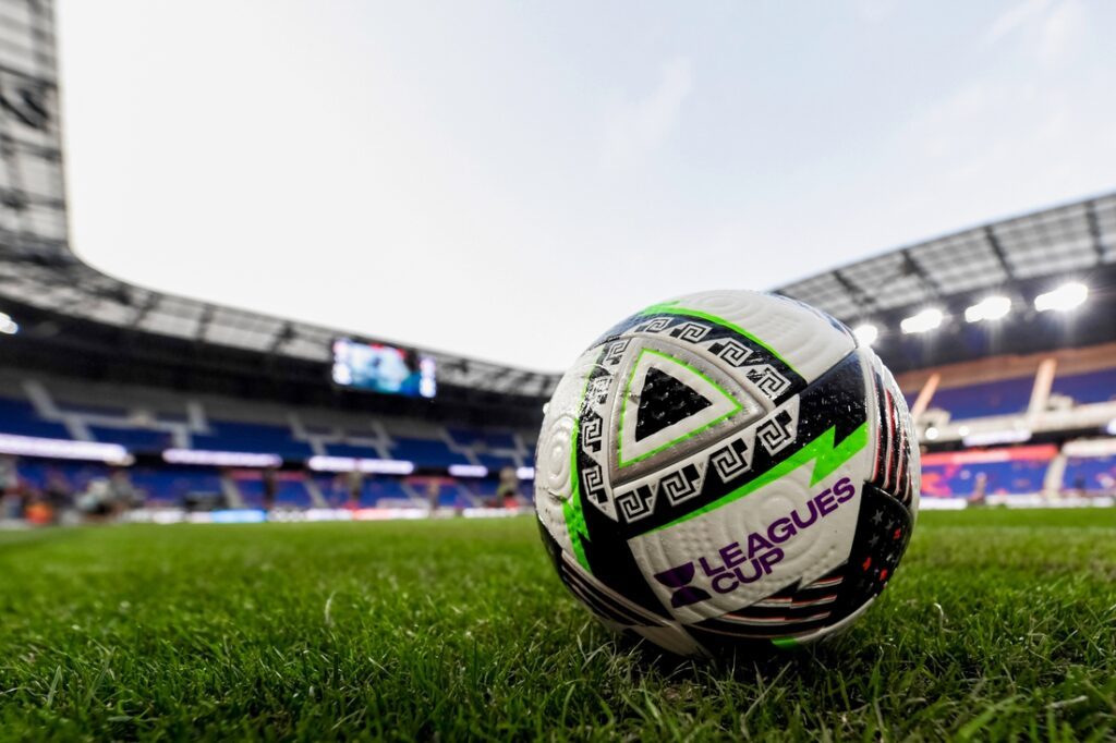 soccer balls general view red bulls