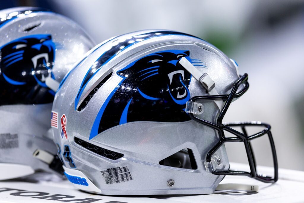 Panthers helmet Carolina