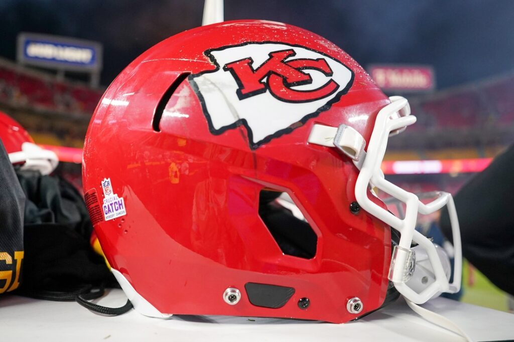 chiefs, helmet, view