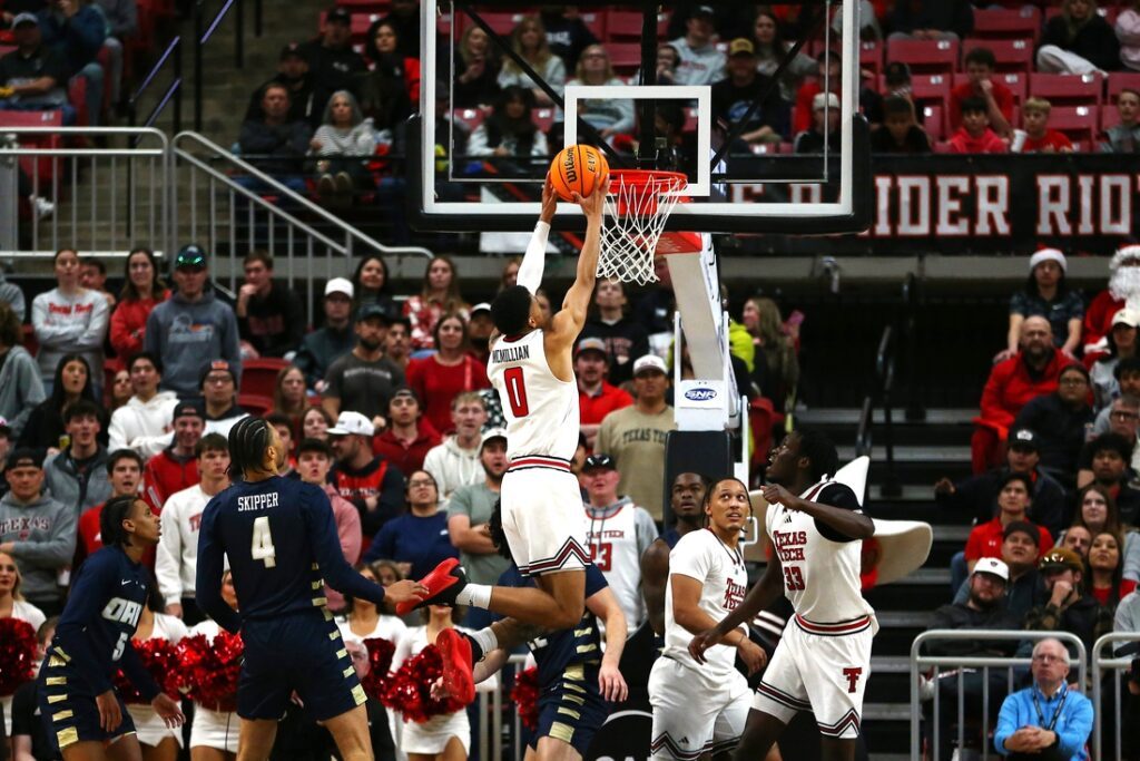 Texas Tech, Oral Roberts