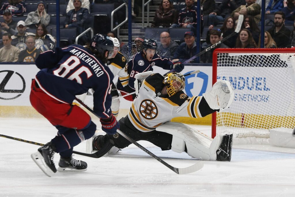 Blue Jackets, Bruins