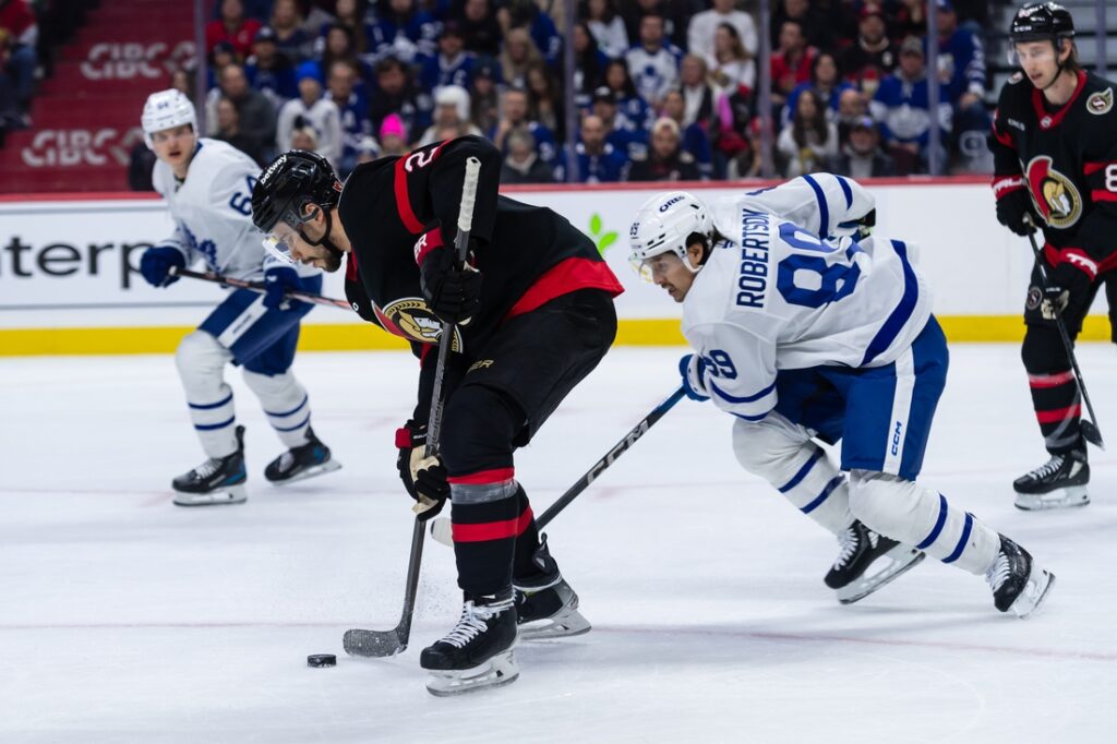 senators, maple leafs