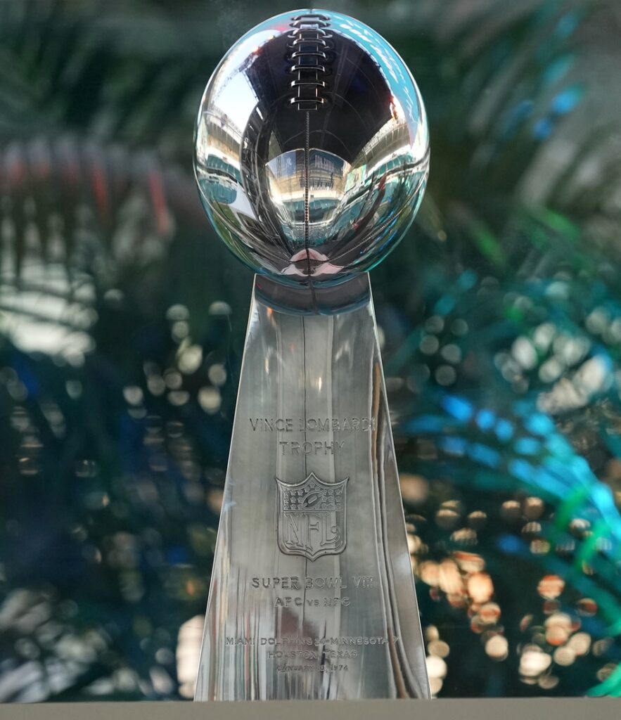 dolphins super bowl trophy