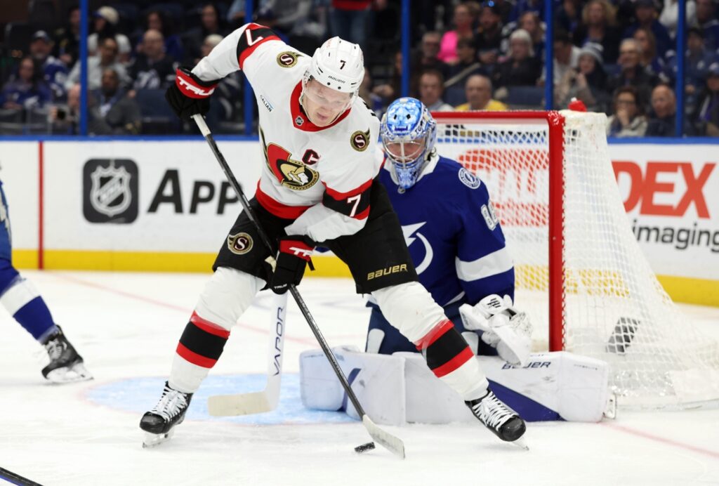 Lightning, Senators