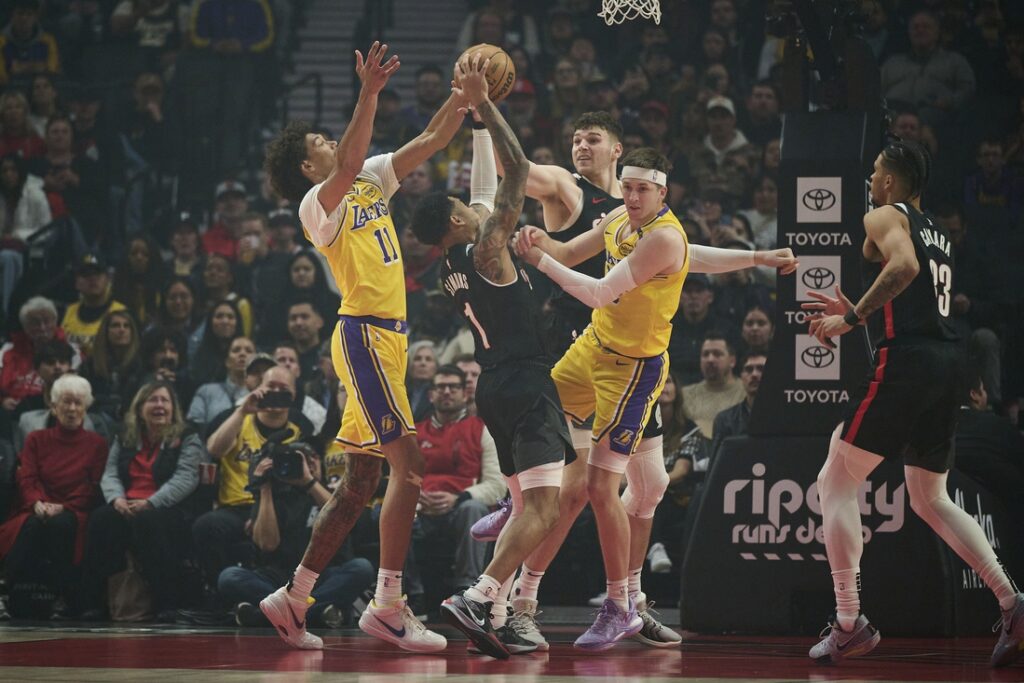 Lakers, Trail Blazers