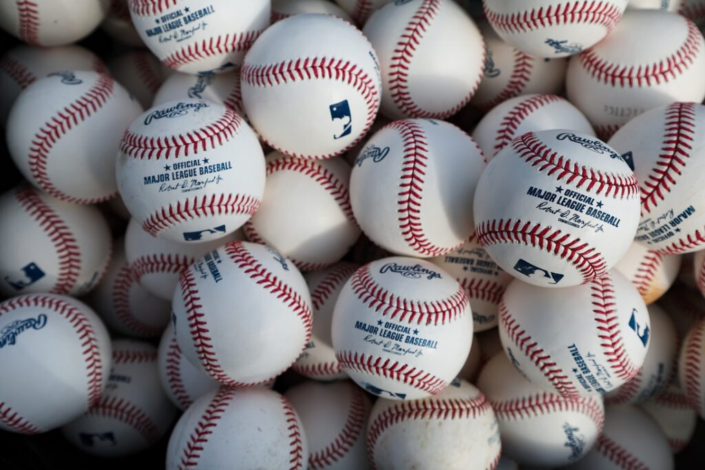 baseballs general view