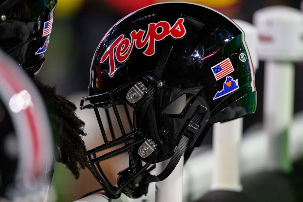 maryland terrapins helmet