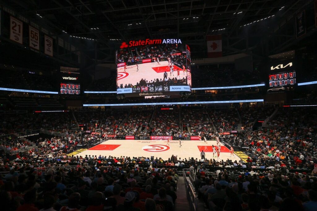 State Farm Arena general view