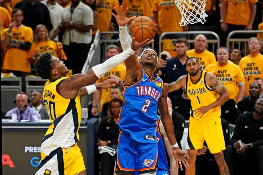 pacers thunder shoots
