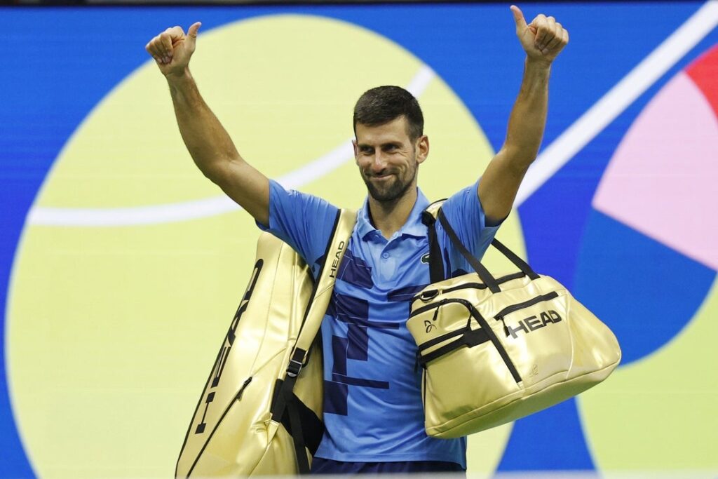 novak djokovic wave