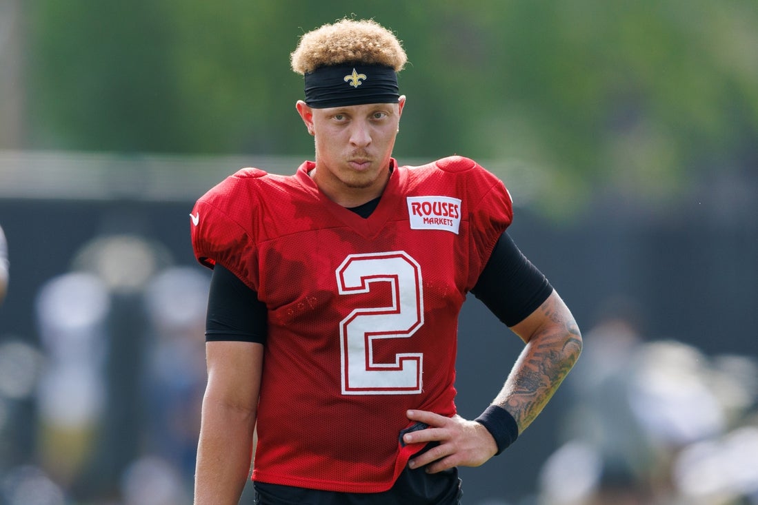 Saints QB Spencer Rattler to start preseason opener - Field Level Media - Professional sports content solutions | FLM