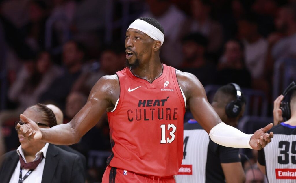 bam adebayo react