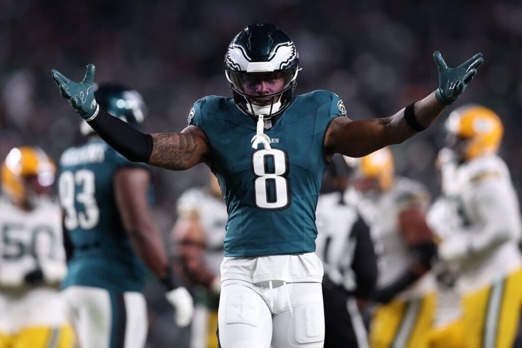 eagles gardner-johnson react