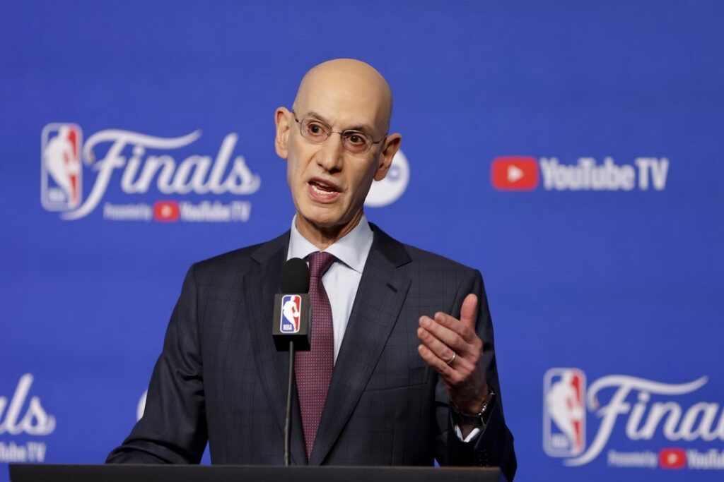 adam silver, media