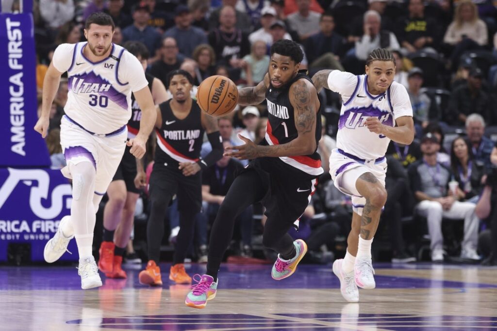 blazers, jazz