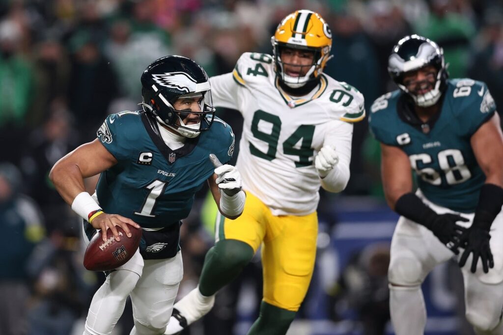 jalen hurts, packers