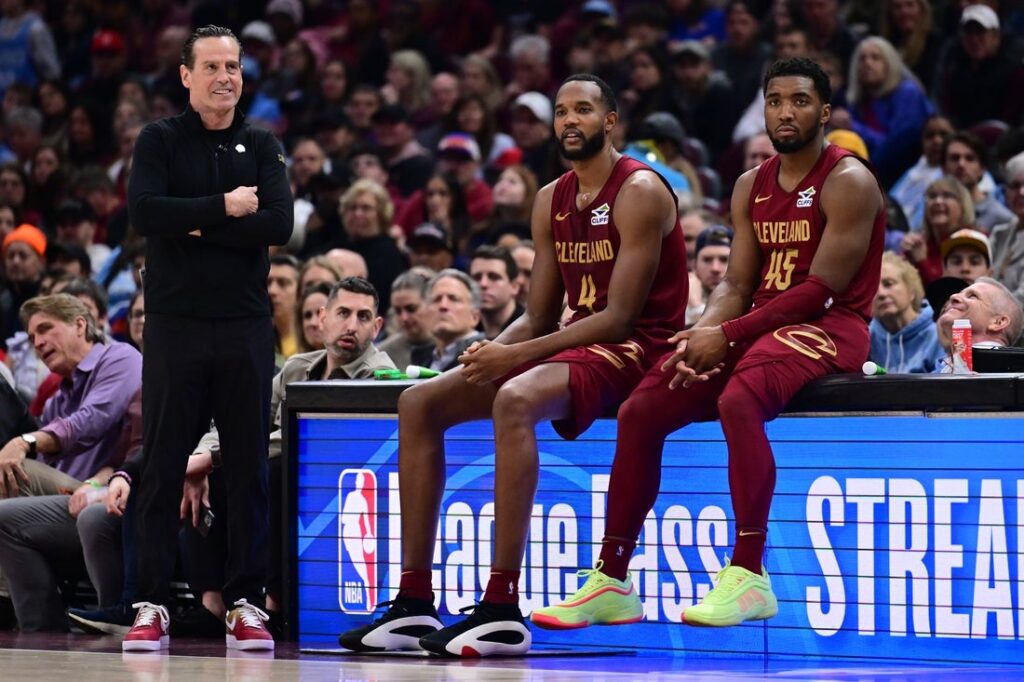 Donovan Mitchell Evan Mobley