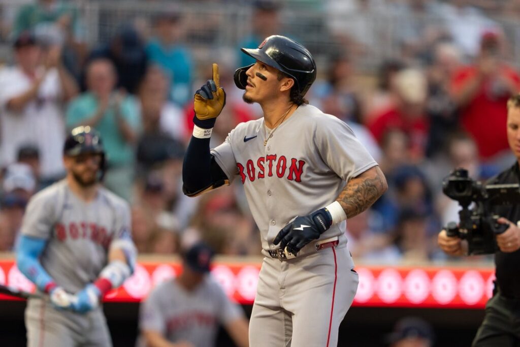 jarren duran sox react