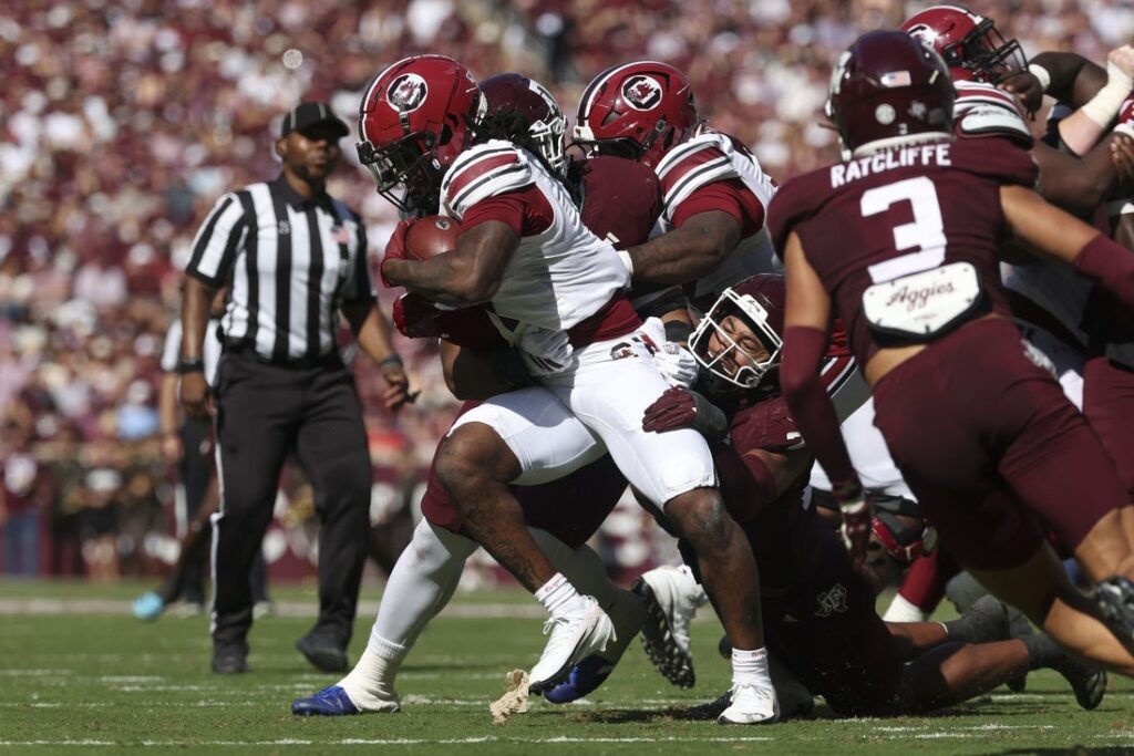 Texas A&M, South Carolina