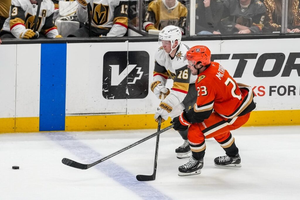Ducks AND Golden Knights