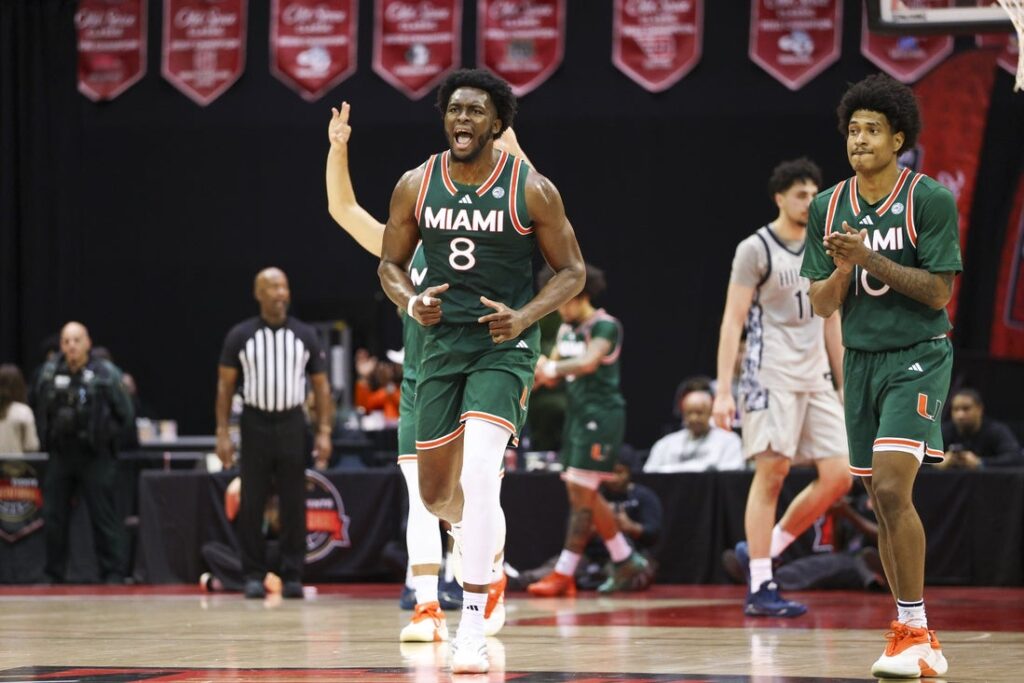 Miami, Georgetown basketball