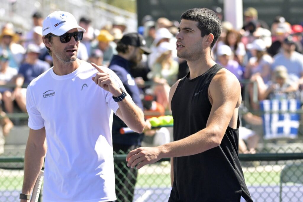 Carlos Alcaraz, Juan Carlos Ferrero