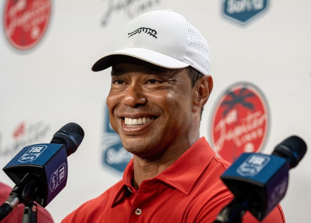 tiger woods, press conference