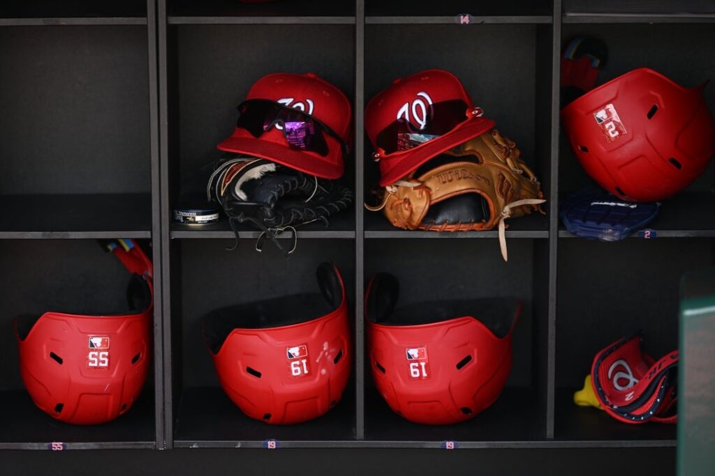 washington, nationals, helmet