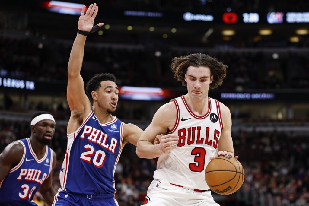 76ers bulls giddey