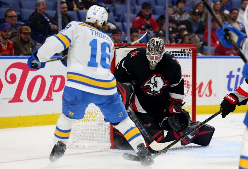 blues, sabres