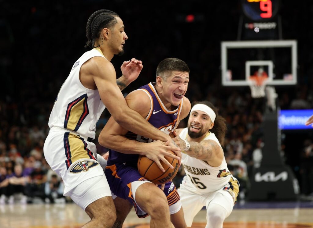 phoenix suns pelicans grayson