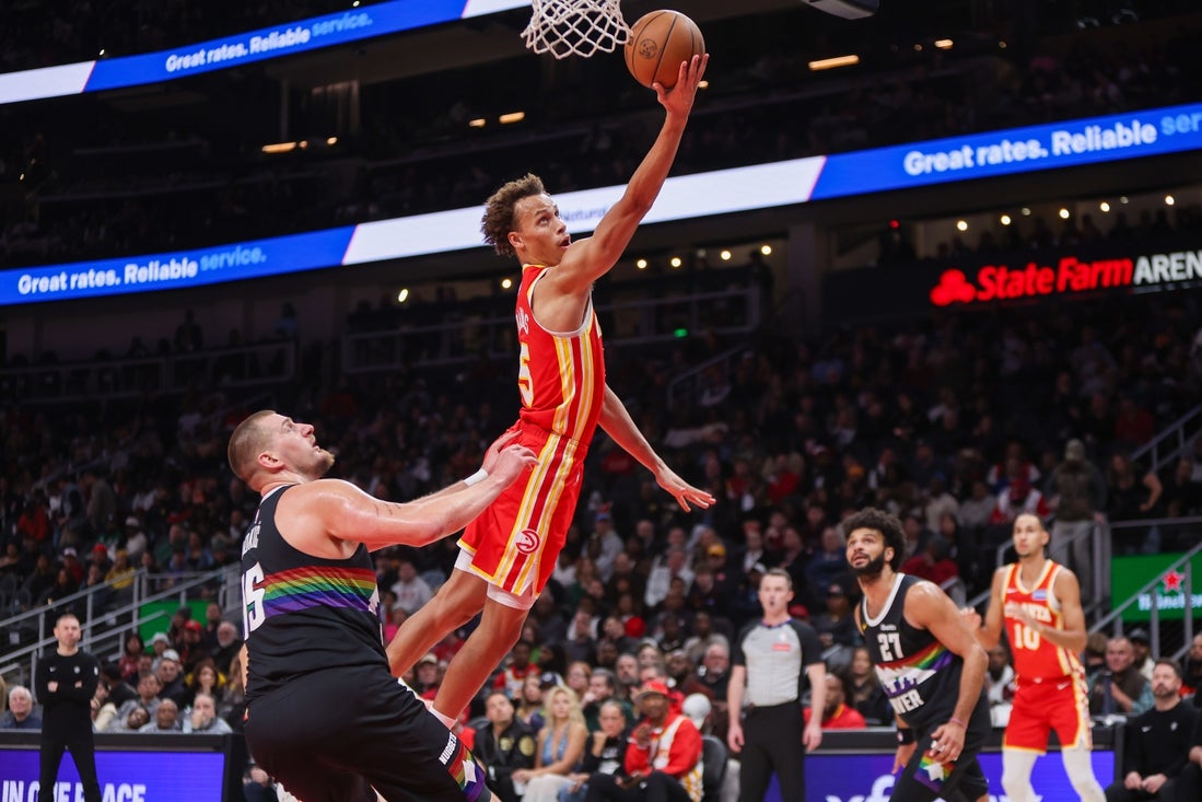 Nikola Jokic pours in 40 as Nuggets overtake Hawks - Field Level