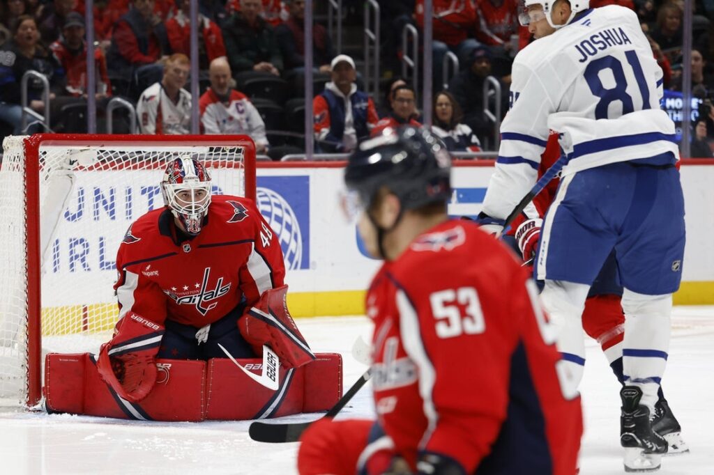 Capitals, Maple Leafs, thompson