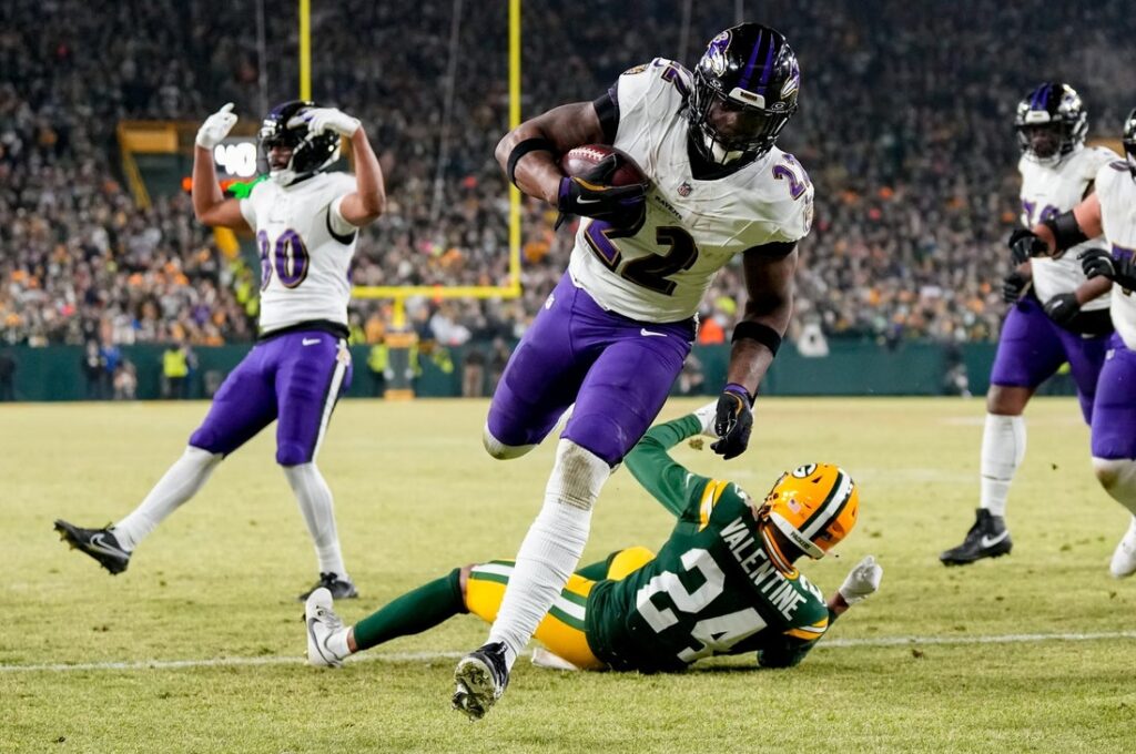 Ravens, Packers Derrick Henry
